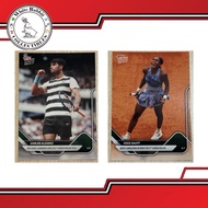 TENNIS TOPPS NOW 2025 - Roland Garros French Open Champions Card Carlos Alcaraz Coco Gauff
