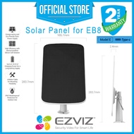 EZVIZ SOLAR Charging Panel -E USB TYPE-C Compatible with EB8 Battery Powered Wireless Camera