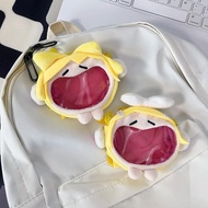 Bilibili bilibili Mirror Sound Bell with Small Pain Bag Cute Body Soft Smile Plush Earphone Coin Pur