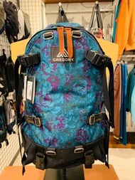 即日交收‼️ GREGORY  33L背囊 BLUE TAPESTRY  BLACK TAPESTRY 書包 backpack Gregory背囊 Gregory Day &amp; Half backpack  開學  書包  行山 旅行 藍色花花  黑色花花 背囊 黑花 藍花 33L