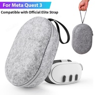 Official Elite Strap Storage Bag for Meta Quest 3 Carrying Case VR Headset EVA Portable Travel Box for Meta Quest 3 Accessories