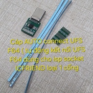 UFS automatic connection cable for Box F64 compatible with 1-port ICFRIEND fishing line
