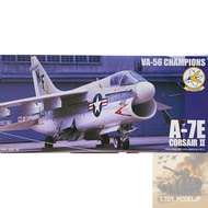 Fujimi 1/72 A-7E Corsair II VA-56 Champions Fighter Aircraft Model World War Assembled