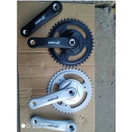 Children's Car 42-Tooth Aluminum Alloy Crank Crank Crankset 127MM Crank Aluminum Alloy Folding