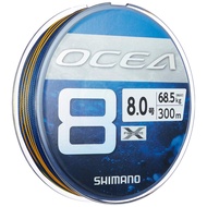 Shimano Ocea 8 Line 300m 8.0 No. SW Navy LD-A71S Fishing Line