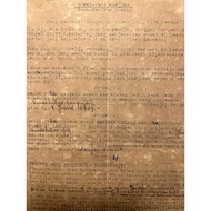 Ancient Document 1949 Letter Agreement Rent