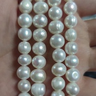 Bán 1 dây chuỗi hạt ngọc trai dài 45cm thiên nhiên size 9mm-10mm