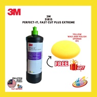 3M 51815  Perfect-It Fast Cut Plus Extreme Rubbing Compound Polish (1kg/865ml)