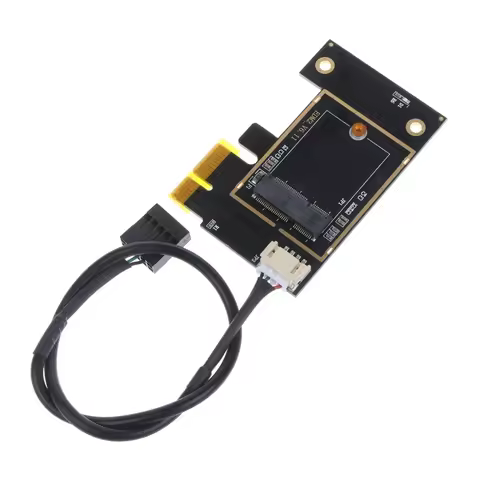 M.2 Wifi Adapter M2 Ngff Key A E To PCI Express PCI-E 1X NGFF Support 2230 Wireless Network Card for