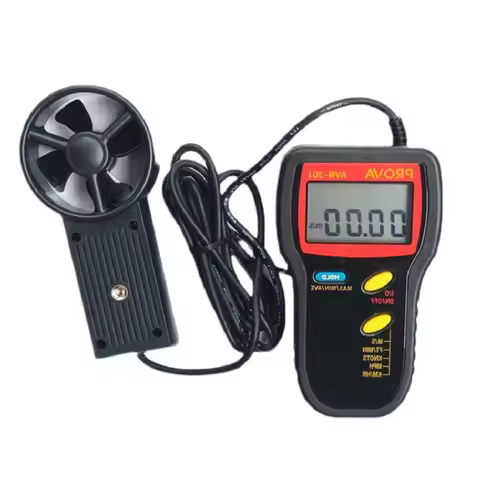 Digital Anemometer Air Wind Flow Meter, AVM-301, PROVA AVM301, 0.0 - 45.0 m/s