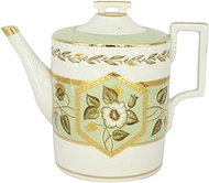 Lomonosov Porcelain Teapot Jade Background 20.3 fl.oz/600 ml