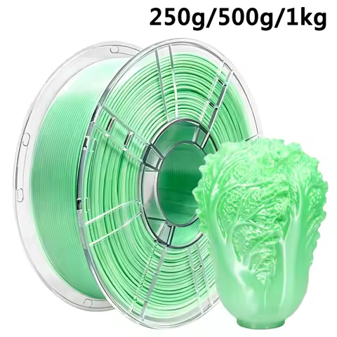 250g 500g 1Kg PLA 3D Printer Filament silk Green to white gradient 1.75mm Printing Filament Independ