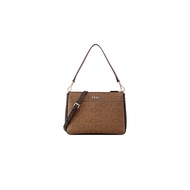 FION Monogram PVC with Leather Duotone Crossbody and Shoulder Bag