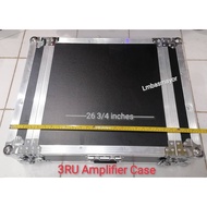 3RU / 3U Amplifier Rack Case Professional Audio Power Amplifier FlightCase