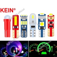KEIN 5PCS T5 Led Dashboard Led Light W3W W1.2W 27 74 86 206 LED Car Interior Light Auto Side Light T