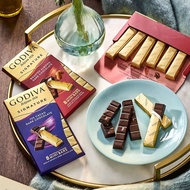 Imported Chocolate Snacks Godiva Belgium 1926 Signature Mini Bar 90 Gr Mini Bars Sea Salt Dark Choco