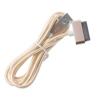 ไนลอนBraided 30pin USBข้อมูลซิงค์ชาร์จไฟสายสำหรับiPhone 4 4S iPad 2 3 4 IPod