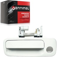 Outside Exterior Door Handle Front Left Driver Side 040 White Compatible with 1997-2001 Toyota Camry