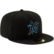 NEW ERA-Miami Marlin Full Cap (Black) [Culture]