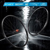 RYET 29er Carbon MTB Wheelset 1195g Super Light, 72T Ratchet System, Compatible SRAM XD & Shimano HG