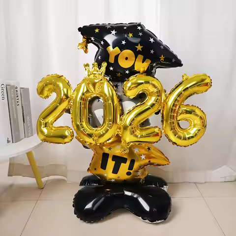 Class of 2026 Graduation Season Balloon foil Balloon for Graduation Season Campus Decoration Graduat