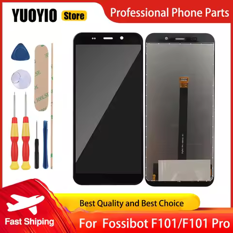 Original Touch Screen For Fossibot F101 F101 Pro LCD Display Digitizer Assembly Replacement Display 