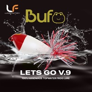 LURESFACTORY - BUFO LET'S GO-V.9-HARUAN-BUJUK-KERANDANG-TOPWATER-GEWANG