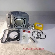 62MM DOUBLE COOLER CASTING IRON BLOCK BRT NMAX AEROX TURBO RACING TEAMBINTANG