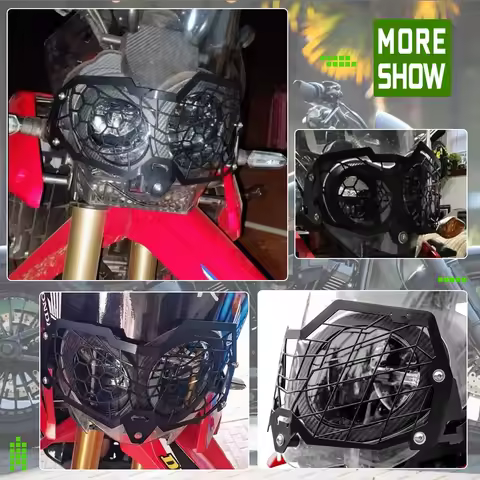 For Honda CRF250L Rally CRF300L Rally Motorcycle Modified Protective Parts Front Headlight Headlamp 