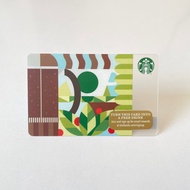 0618c US COFFEE PRESS 2015 Plastic STARBUCKS Card (US Card, Used To Collect)
