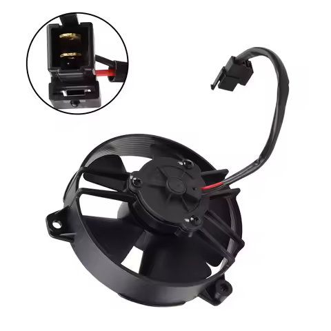 30103013 5.2" Car Paddle Blade Pusher Fan 307 CFM VA31-A101-46S For Spal Engine Parts Direct Replace