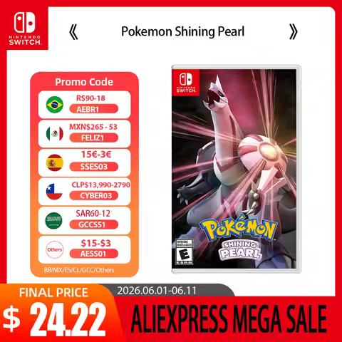 Pokemon Shining Pearl - Nintendo Switch Game Deals 100% Official Original Physical Game Card Adventu