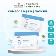[HÀNG CÔNG TY] Mặt nạ Wonjin waterful skinfit mask dưỡng ẩm căng bóng date 3/26