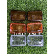 🔥HOT ITEM🔥MORITAKA HONDA GBO GBOJ COVER SIGNAL LAMP MANGKUK LAMPU SIGNAL ALBINO C70 LENS ORANGE CLEA