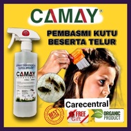 UBAT KUTU BEBAS RACUN | CAMAY REPELLENT SPRAY KUTU RAMBUT | LICE HAIR SPRAY | SPRAY KUTU MURAH | SIK