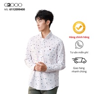 G2000 Men's White Long Sleeve Shirt