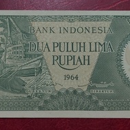 Indonesia 25 rupiah 1964