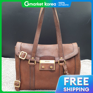 Prada | กระเป๋าถือหนัง Prada กระเป๋าสะพายไหล่ นำเข้า ของแท้ มือสอง