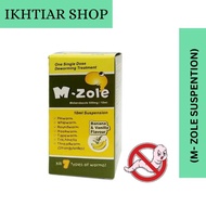 M- ZOLE SUSPENSION (10ML) UBAT CACING