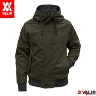 Valir Carlos - Jaket Pria Tebal Bahan Twill Premium Berkualitas High Quality Jacket Cowok Hangat Musim Dingin Anti Angin