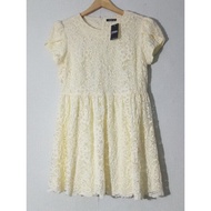 Eprise - Yellow Brocade Dress Size XXL