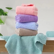 Coloring Towel Small Towel/ 30 x 30 Cm Colorful Plain Towel/
