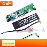 QSJZHY Drive-free HDV56U-AS HDVX9-AS HDV56R-AL V2.2 Universal LCD TV Driver Motherboard TV Remote TV Repair Accessories