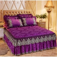 Wedding Veil Bridal Veil Floral Veil Velvet Veil Wedding Bedsheet Velvet Veil Kawen Veil