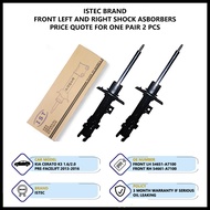 Kia Cerato K3 1.6/2.0 Pre-facelift & Facelift Front Left And Right Istec Gas Shock Absorbers (54651/