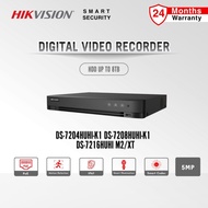 HIKVISION 4-ch/ 8-ch/ 16-ch DVR DS-7204HUHI-K1 / DS-7208HUHI-K1 / 7216HUHI-M2/XT 8MP Video Recorder 