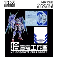 [ TOZ ] MG29  MG 1/100 OO QAN [T] FULL SABER GUNDAM 8822  WATER SLIDE DECAL