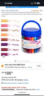 TBC Glitter Glue(50pc)