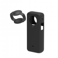 PULUZ - PULUZ矽膠保護套適用於Insta360 X3帶鏡頭保護套（顏色：黑色）