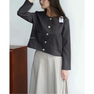 CLAIRE Women's Blazer Korean Outfit Korean Blazer Sivali COZY Sivali factory